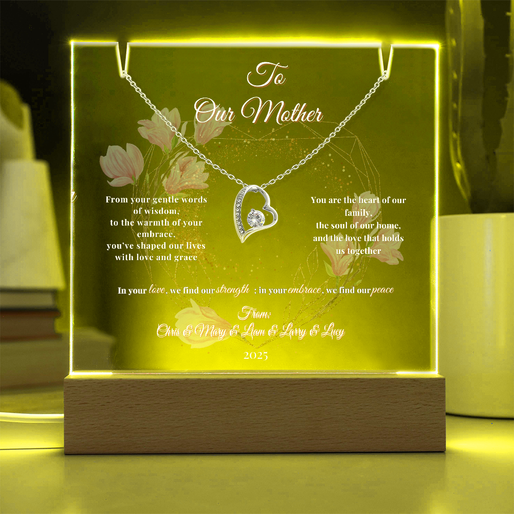 Blooming Love: Forever in a Mother's Heart-Gift for Mother, For Mom, For Mama