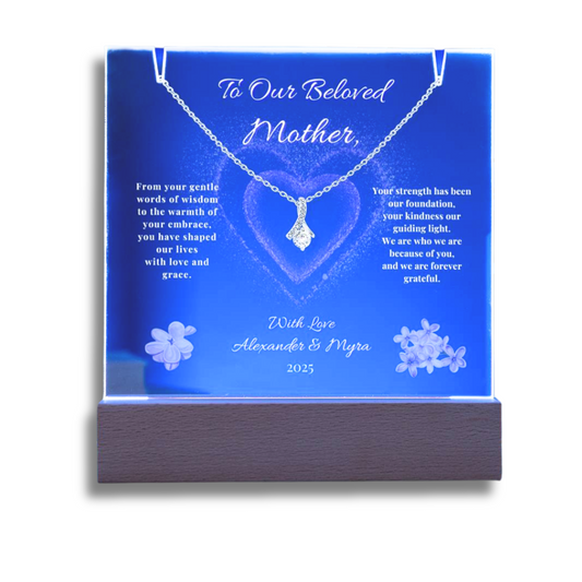 Forever in Our Hearts: Elegant Mother's Day Keepsake Gift For Mother, Mama, Mom