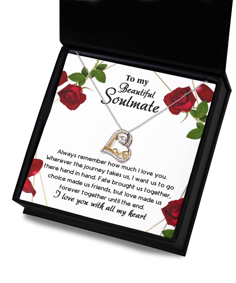 I Love You With All My Heart- Gift For Soulmate