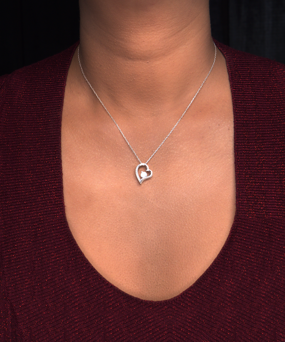 To My Soulmate - Heart Pendant Necklace