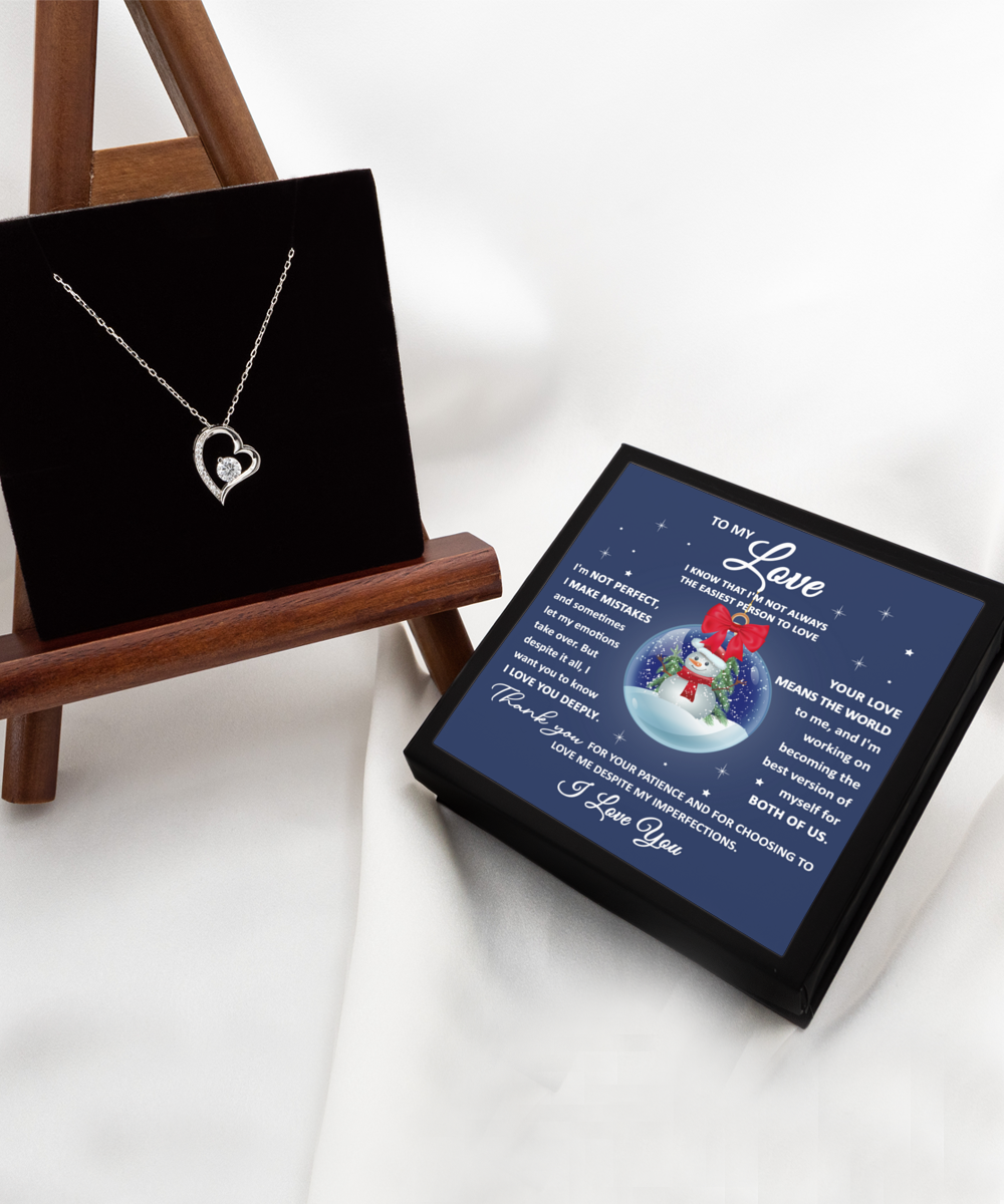 To My Love Necklace Gift